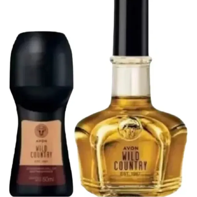 Colonia Wild Country 100 Ml Con Desodorante En Rollon 50ml