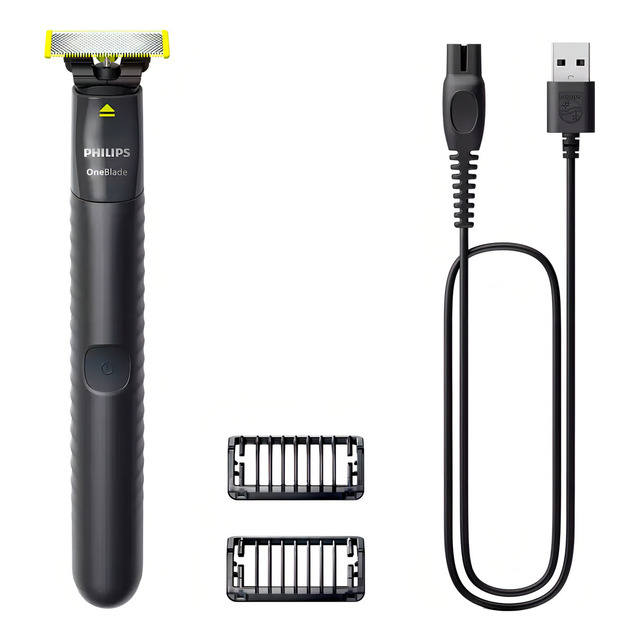 Aparador De Pelos Philips Oneblade Qp1424/10, Preto