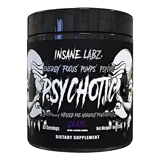 Pre Entreno Insane Labz Psychotic Black (35 Servicios)