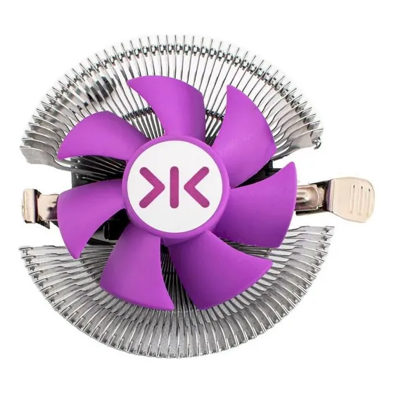 Ventilador Cooler Ventoinha Kzk Metalica 80x80x25 110v 220v Led