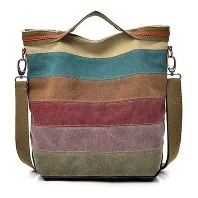 Bolsas De Hombro Para Mujer De Lona Canvas