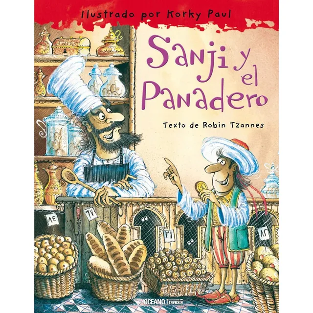 Libro Sanji Y El Panadero Paul Korky Oceano Travesia