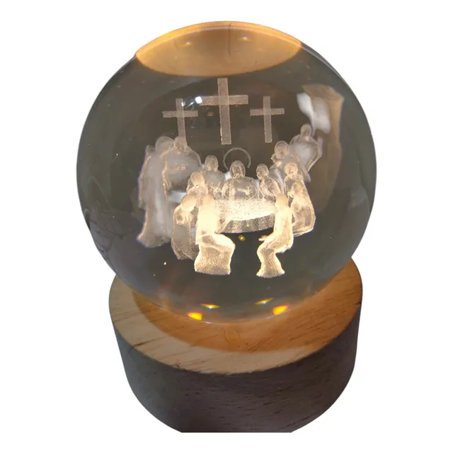 Lámparas De Cristal,esferas 3d Decorativas,para Escritorio