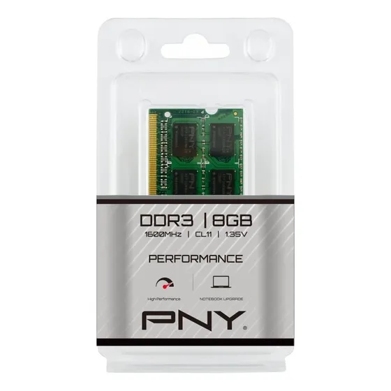 Memoria Ram Para Laptop Pny 8gb Ddr3 *oferta*