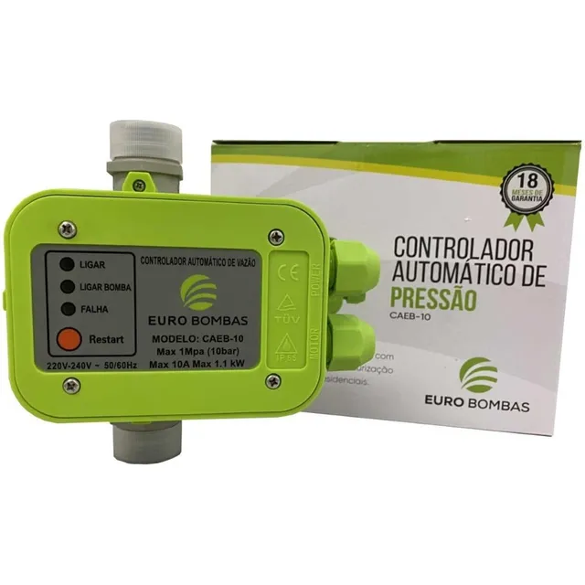 Controlador Automático De Pressão Eurobombas Caeb-10 220v