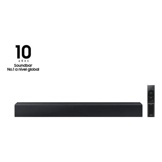 Soundbar Samsung 2.0 Ch Hw-c400\u002Fpe () Color Negro | Cuotas sin interés