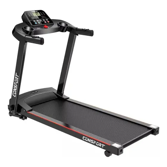 Esteira Consport Ct50 Elétrica Ergométrica De Corrida Resideal Cor Preto 127/220v