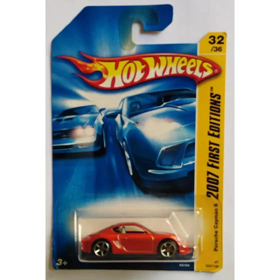 Hot Wheels Porsche Cayman S 2007 1:64 First Editions