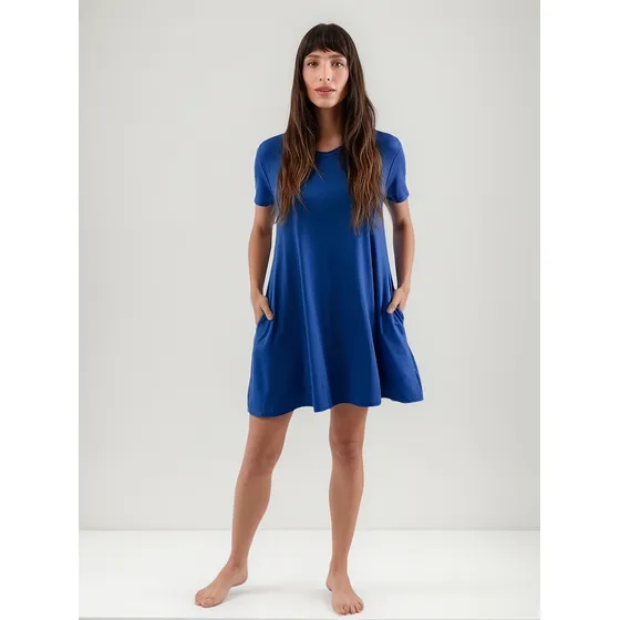 Camisón M/corta Remeron Con Bolsillo Lumiere