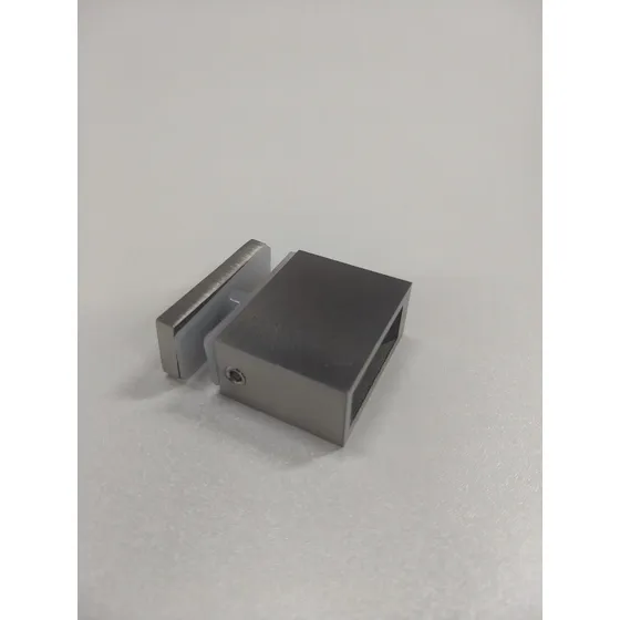 Conector Tubos A Vidrio P/ Sistema Euroshower Satinado