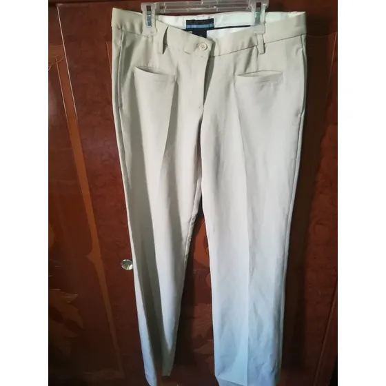 Pantalón Beige Dama Talla 5/6  O 26 De Vestir