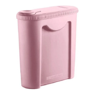 Porta Ração Pote Com Tampa Pet Gato Cachorro Dispenser Porta Ração Pote Com Tampa Pet Gato Cachorro Dispenser