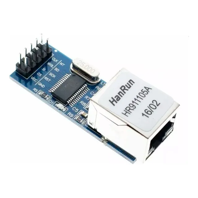 Modulo Ethernet Enc28j60 Arduino Microchip 28j60 Nubbeo
