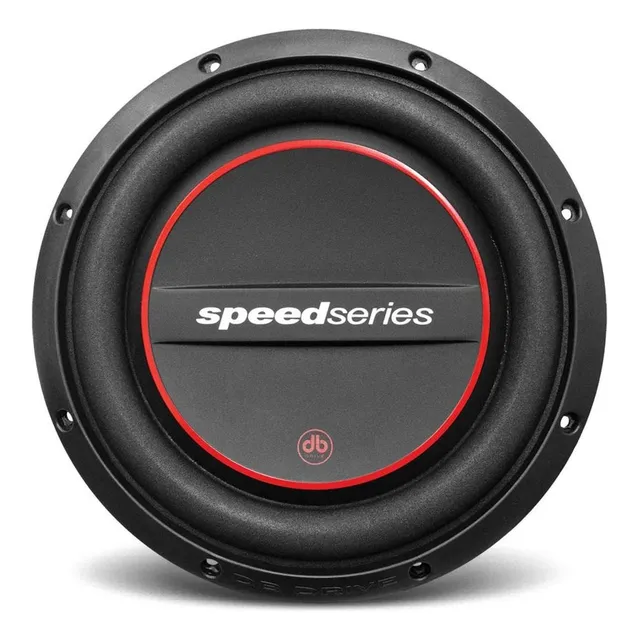 Subwoofer Plano 10 Pulgadas Speed Series 1000 Watts Spf10d4 Color Negro