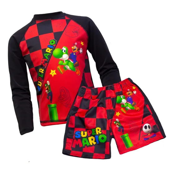 Conjunto De Niños De Mario Y Amigos 