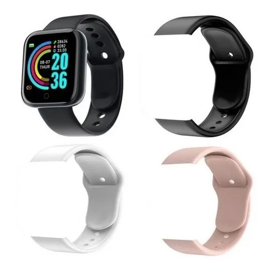 Pulseira Original Para Smartwatch Sport D13 Y68 D20 Cores
