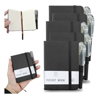 5 Libreta Cuaderno De Bolsillo Para Dibujo Con Bolígrafo 5 Libreta Cuaderno De Bolsillo Para Dibujo Con Bolígrafo