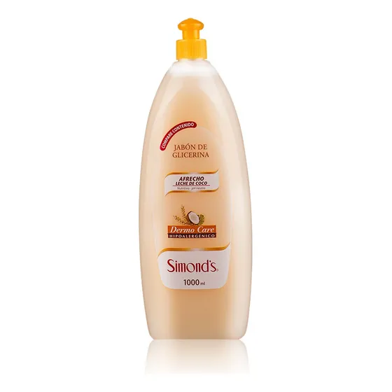 Jabón Afrecho Leche De Coco 1 Lt