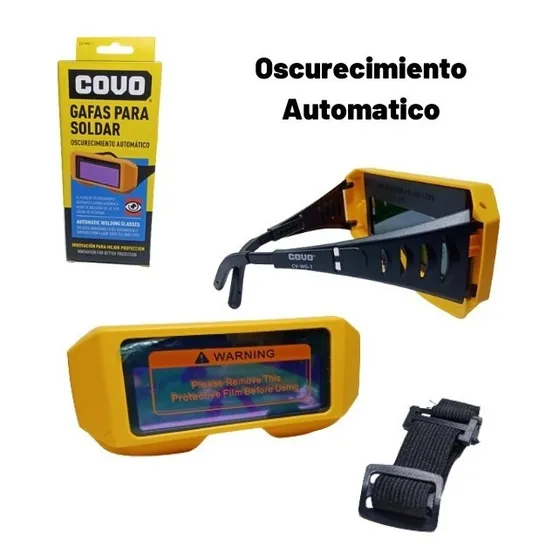 Lentes Para Soldar Covo Oscurecimiento Automatico