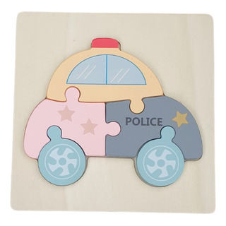 Juego De Encastre Auto Policia Didactico Rompecabezas Juego De Encastre Auto Policia Didactico Rompecabezas