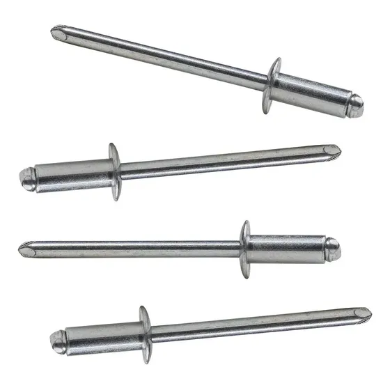 Remache Tipo Pop Vástago Y Cuerpo Ac. Inox. M3.2 X 8 Mm 20un