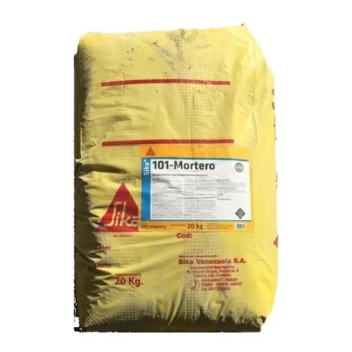 Sika 101 Mortero Gris Saco De 20kg Recubrimiento Impermeable