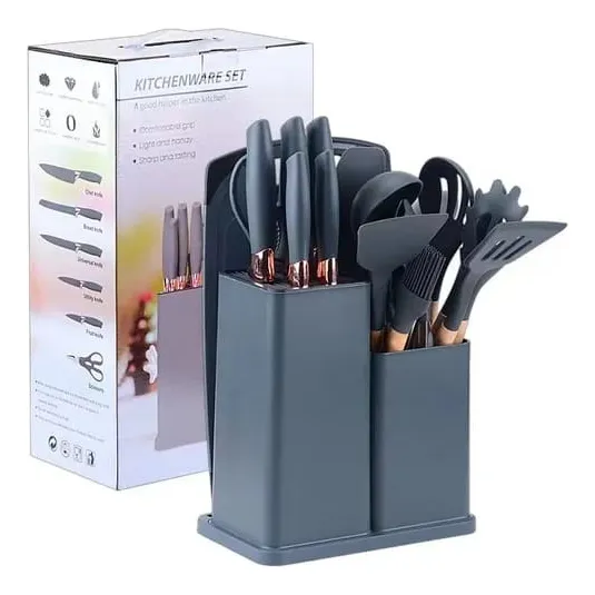 Set De Utensilios De Cocina 19 Piezas 