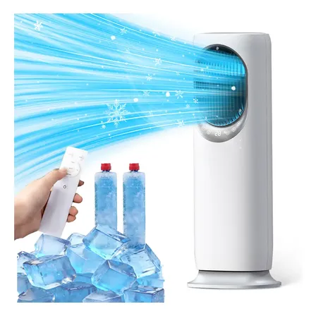 Climatizador De Ar Quente E Frio 1800w Com Display Yesop Como Ventilador, Refrigerador, Aquecedor E Umidificador 4 Em 1, P/ 3 Litros De Água, Adequado Para Todas As Estações