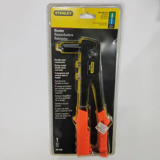 Remachadora Pro (3/32 , 1/8 , 5/32  Y 3/16 ) Stanley