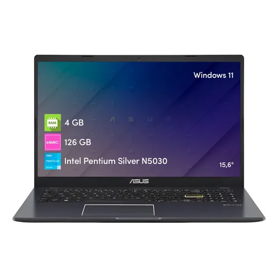 Notebook Asus Vivobook Intel Pentium 4gb 128gb Ssd 15.6 Fhd