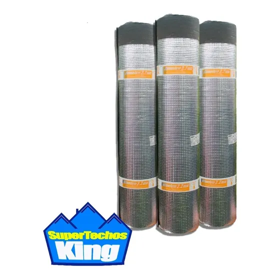 Manto Aluminizado 3 Mm Bituplast