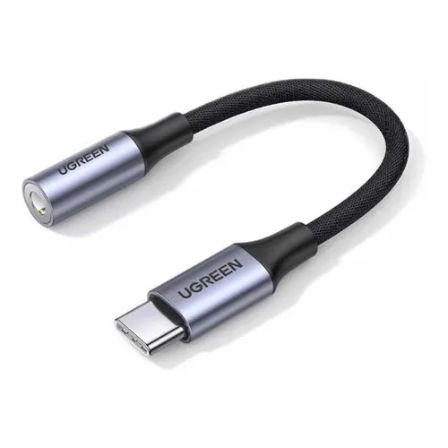 UGREEN-Cable USB tipo C a 3,5mm para auriculares, adaptador de Audio para Xiaomi Mi10, HUAWEI P30, Oneplus 9