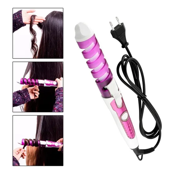 Cacheador Espiral Diâmetro Pro Extreme Modelagem Cachos