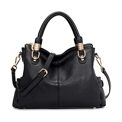 Kattee Mujeres Propósitos De Cuero Genuino Y Bolsos, Xk2it