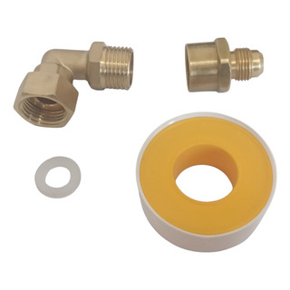 Codo Adaptador Para Estufas Empotrables Ntp 1/2 Flare 3/8 Codo Adaptador Para Estufas Empotrables Ntp 1/2 Flare 3/8