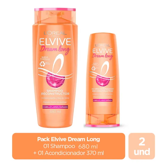 Elvive L'oréal Paris Dream Long Shampoo + Acondicionador