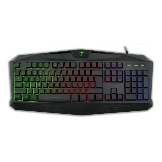 Teclado Gamer T-Dagger Tanker T-TGK106 Membrana USB-C Retroiluminado Antighosting | Cuotas sin interés