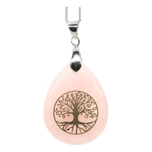 Colgante Árbol De La Vida Con Base Piedra Natural 