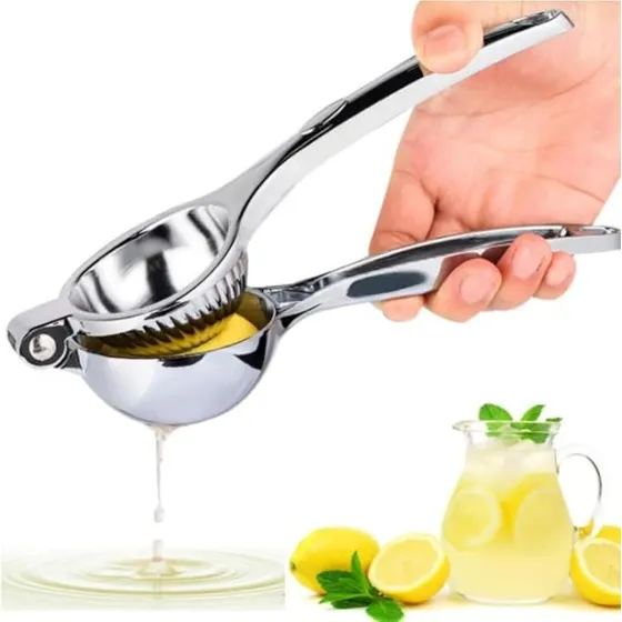 Exprimidor De Limones Manual Acero Inoxidable Cocina