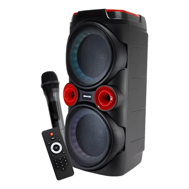 Bocina Grande Bluetooth 67cmaltura X2parlantes De 10puLG C/u
