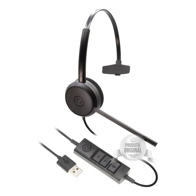 Headset Usb Monoauricular Bravo - Felitron