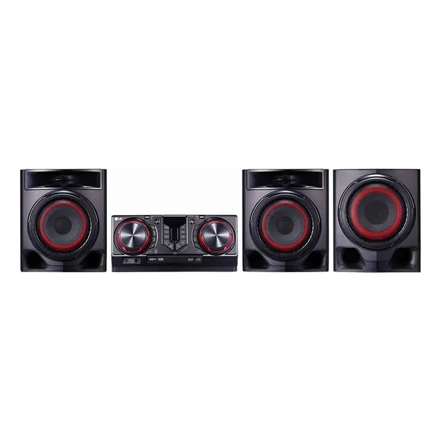 Mínicomponente LG Cj45 Con 2 Bocinas 1 Subwoofer Y Control