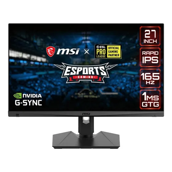 Msi Qhd Rapid-ips Quantum Dot Gaming Antideslumbrante Bisel