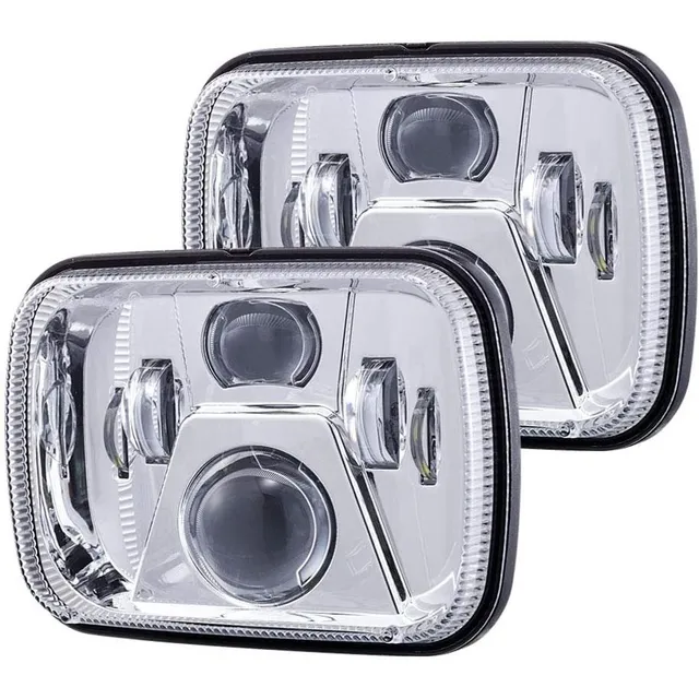 Faros Del. Afeax, 6 Led Sellados, Chips Osram L H6054, 2 Un 