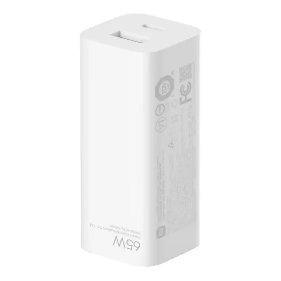 Cargador De Carga Rápida Xiaomi 65w Gan Charger (type A + C)