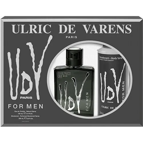 Perfume Udv For Men Coffret Ulric De Varens (100 Ml + Deo)