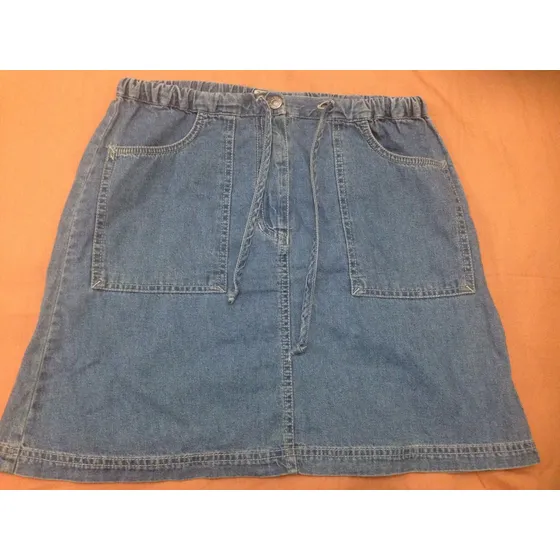 Falda Jeans Dama Zara Talla 16 Usada!!!