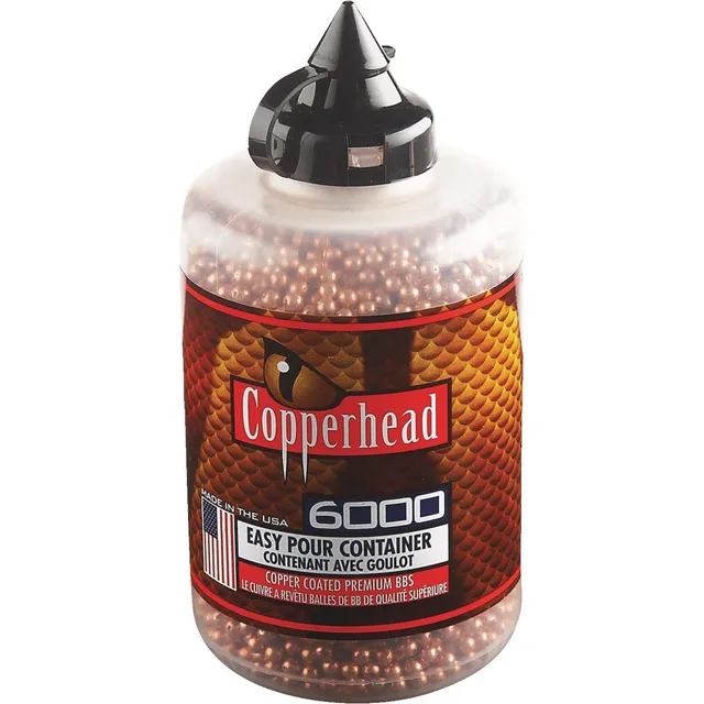 Munición Balines Aire Comprimido Crosman Copperhead 6000 Un