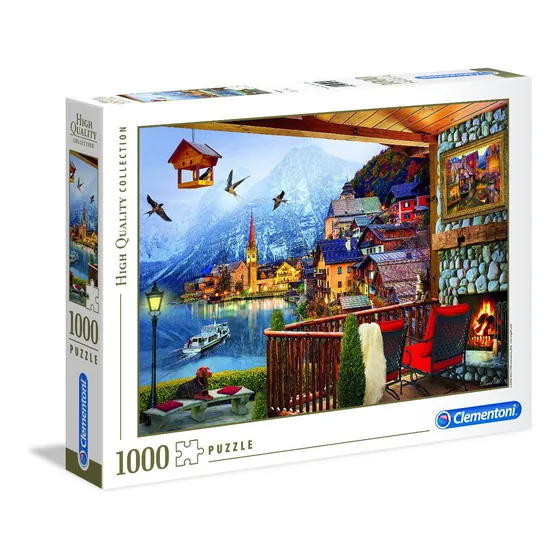 Alpes Lago Austria Hallstatt Rompecabezas 1000 Pz Clementoni