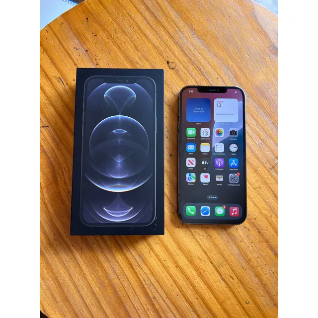 Apple Iphone 12 Pro Max 128gb Batería %100 Contado 550 Gris Oscuro